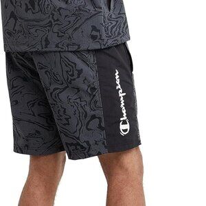 Champion Mens Printed Hybrid Water-Res Liquid Marble Stealth Black